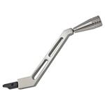 Shift Lever, Steering Column, Polished Aluminum