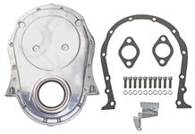 Timing Cover Set, Aluminum Flat Style, GM Big-Block 396-454, Polished