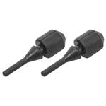 Rubber Bumpers, Gas Lid Door, 1979-87 Chevrolet/GMC Truck, Pair