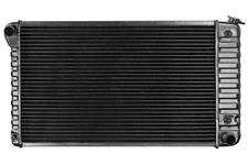 Radiator, Std Core, 1966-71 Cutlass, V8, 4-Row, 17" X 28-3/8", 3-1/2" Mounts