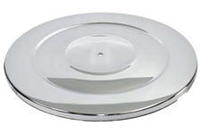 Air Cleaner Lid, 14" Performance Style, Chrome Steel