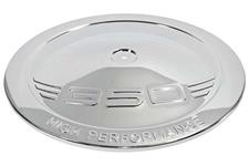 Air Cleaner Lid, 14" Muscle Car w/CID Logo, Chrome Steel