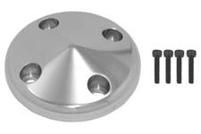 Pulley Cover, Power Steering, Long, 64-88 Chevrolet, w/Hardware