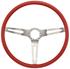 Comfort Grip Steering Wheel, 3-Spoke, 1969-72 Chevelle, El Camino, Monte Carlo, GM Truck & Buick