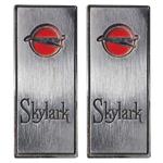 Emblem, Door Panel, 1970-71 Skylark, Pair