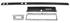 Dash Chrome Kit, 1966 Super Sport 396 w/o AC, w/Upper Dash Strip