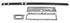 Dash chrome kit, 1967 El Camino & Malibu w/o AC, w/Upper Dash Strip