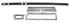 Dash Chrome Kit, 1967 Super Sport 396 w/o AC, w/Upper Dash Strip