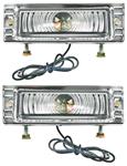 Parking Lamp Assembly, Front, 1947-53 Chevy/GMC Trucks, w/12 Volt System, Pair