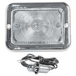 Parking Lamp Assembly, Front, 1954-55 Chevy/GMC Trucks, Clear w/6 Volt System