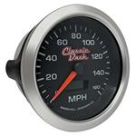 Speedometer, Classic Dash 3-3/8", Concourse Series Black
