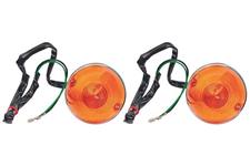 Parking Lamp Assembly, Front, 1955-57 Chevy/GMC Trucks, w/12 Volt System, Pair