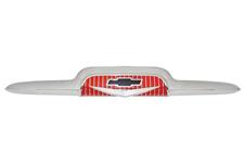 Emblem, Hood Front, 1957 Chevrolet Trucks,  V8