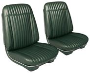 Seat Upholstery, 1970 Monte Carlo, Front Buckets
