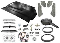 Hood Kit, Cowl Induction, 1970-72 Monte Carlo, Complete w/Spacer & Cowl Hood