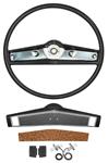 Steering Wheel Kit, 1970 Monte Carlo, Black