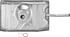 Fuel Tank, 17-Gallon, 1978-87 El Camino w/o EFI, w/Neck, Galvanized