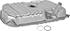 Fuel Tank, 17-Gallon, 1978-88 MC/MB/BN/GP exc Wag, w/o EFI, w/Neck, Galvanized
