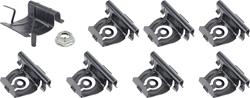 Clip Kit, Bed Rail, 1968-72 El Camino, 9pc.