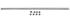Molding, Bed Rail, 1968-72 El Camino, w/Hardware