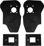Seal, Bumper Filler, 1957 Cadillac, Rear End, 4pc