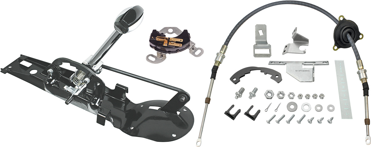 Shifter Conversion Kit, Complete, 1966-67 Chevelle TH350, TH400