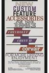 Accessory Sales Brochure, 1963 Chevrolet
