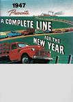 Sales Brochure, Full Color, 1947 Chevrolet Trucks