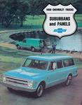 Sales Brochure, Full Color, 1968 Chevrolet Suburban