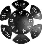 Decal Set, Gauge Face, 1947-49 Chevrolet Advanced Design
