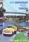 Sales Brochure, Full Color, 1954 Chevrolet Trucks