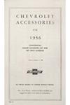 Accessory Sales Brochure, 1956 Chevrolet