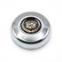 Horn Button, Grant Classic & Challenger Series, Gold On Black Cadillac Crest