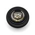 Horn Button, Grant Signature Series, Gold On Black Cadillac Crest