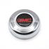 Horn Button, Grant Classic & Challenger Series, Black and Red GMC