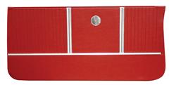 Door Panels, 1964 Chevelle/El Camino, Front, Assembled DI