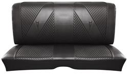 Seat Upholstery, 1965 GTO, Tempest & LeMans Coupe Rear DI