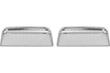 Inserts, Hood Scoop, 1964 GTO, Chrome-Plated