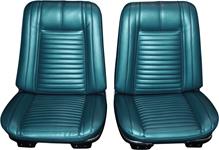 Seat Upholstery, Front Buckets, 1966 Riviera, Custom Interior