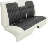 Seat Upholstery, 1960 Deville, Coupe Rear w/ Armrest, Leather