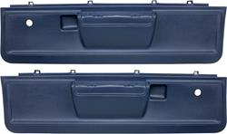 Door Panels, 1973-77 El Camino, Front, Lower, Manual Locks/Windows