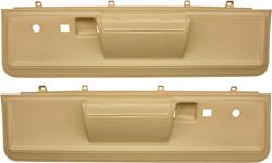 Door Panels, 1973-77 El Camino, Front, Lower, Power Locks, Manual Windows