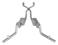 Exhaust Set, Pypes, 78-87 El Camino, 2.5" Crossmember Back w/Catalytic Conv.