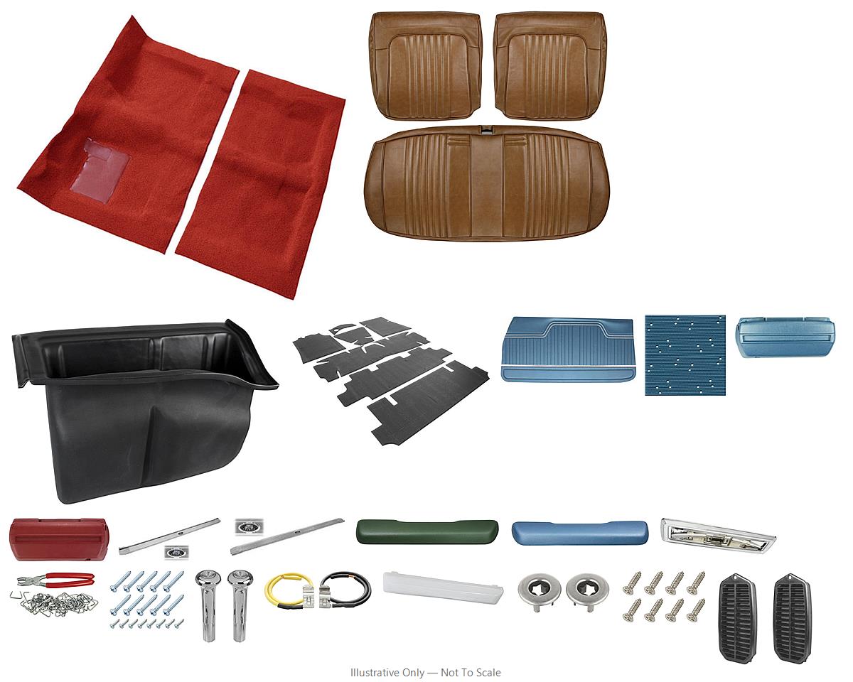 Distinctive Industries - Interior Kit, 1971-72 El Camino Stage II