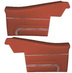 Side Panels, 1971 GTO/LeMans, Convertible Rear, Assembled LEG