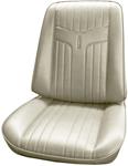 Seat Upholstery, 1969 GTO/Lemans, Front Buckets LEG