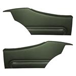 Side Panels, 1972 GTO/LeMans, Coupe Rear, Assembled LEG