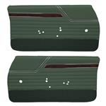 Door Panels, 1970 Cutlass S/4-4-2, Sedan, Assembled Front, LEG