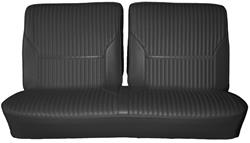 Seat Upholstery, 1969 Cutlass S & 442, Holiday Coupe Frt Split Bench w/o Arm LEG
