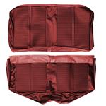 Seat Upholstery, 1966 GTO/Lemans, Coupe Rear LEG